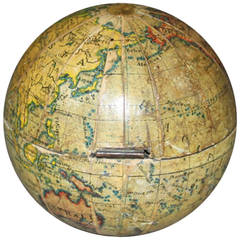 Large Globe Inkwell Antique Large Globe Inkwell