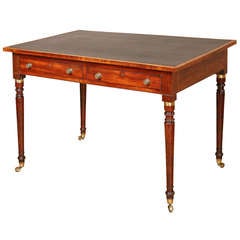 Antique Georgian Campaign Writing Table