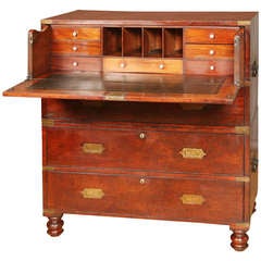 Antique Campaign Chest by Maynard