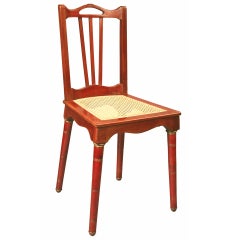 Antique Campaign Chair
