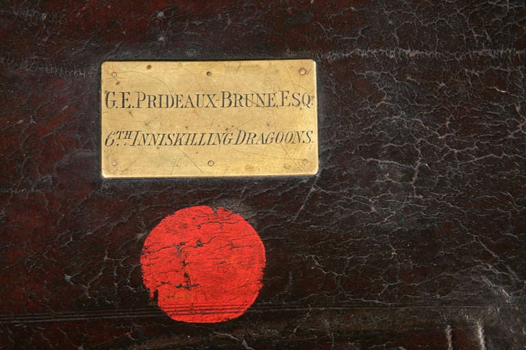 Lieutenant Prideaux Brune’s Leather Boot Trunk