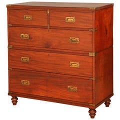 Antique Campaign Chest by McCarthy & Son