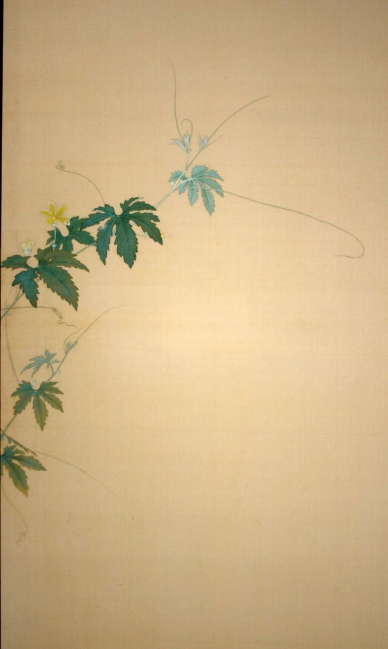 Japanese Neagiri Tomiji Screen Painting of a Mother Cat & Kittens For Sale