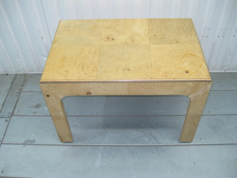 Pair of Henredon Scene Two Low Side Tables In Excellent Condition In High Point, NC