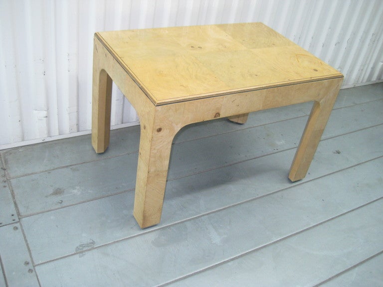 Wood Pair of Henredon Scene Two Low Side Tables