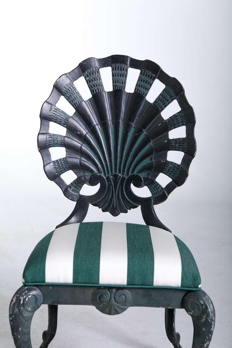 Brown Jordan Style Grotto Patio Chairs, Set of Four at 1stdibs