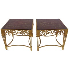 Pair Of Chinoiserie 19th Century Side Tables 1