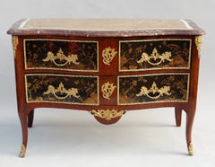 Louis Xv Period Lacquered Commod