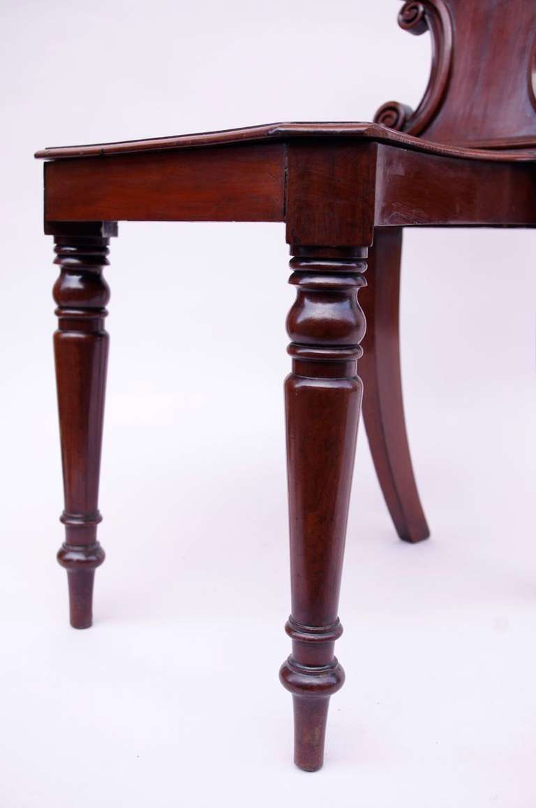 19th Century English Mahogany Chair 2