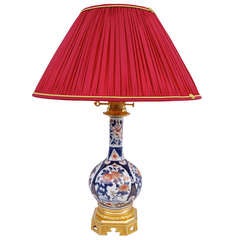 19th c. Imari lamp