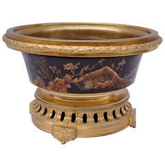 19th Century Louis XVI Style Lacquered Cup