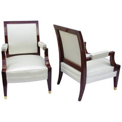 Pair of Art Deco Armchairs by André Arbus