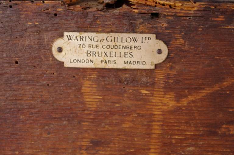 18th Century Chinese Black Lacquered English Chest of Drawers 6