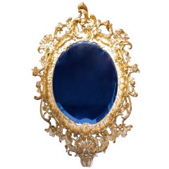 1880 Rococo Mirror in stucco