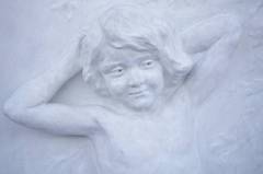 Rare Stucco Bas Relief Signed L'Eplattenier, Le Corbusier Mentor, "Young Man"