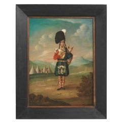 A Piper of the Black Watch  (Depicting George Clarke)