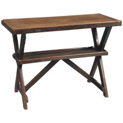 Two Sculptural Early Tavern Tables