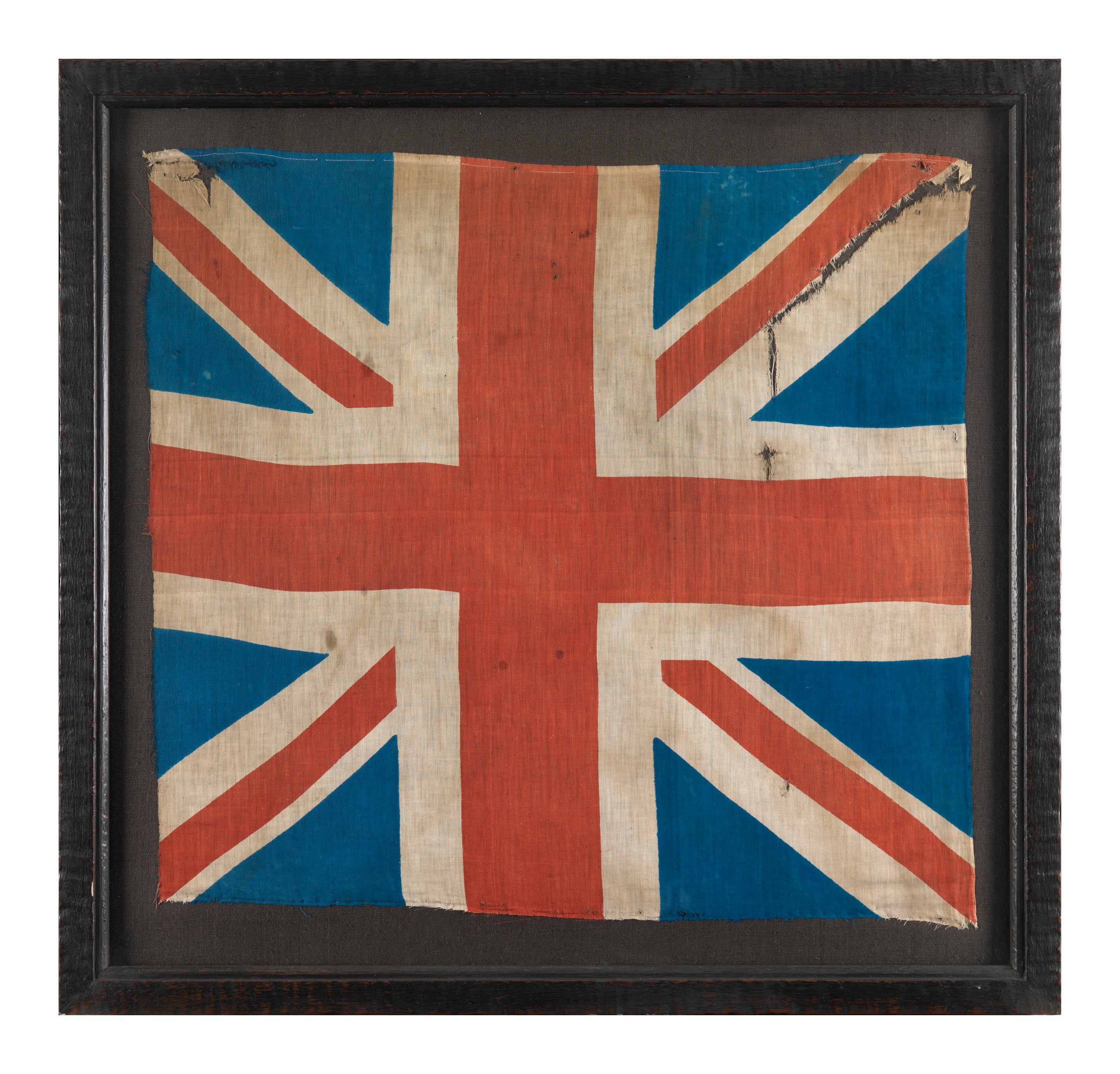 Rare Square Vintage Union Jack Flag For Sale