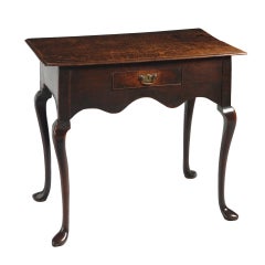Unusually Elegant Georgian Legged Side Table