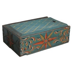 Norwegian Bride's Box Dated 1831