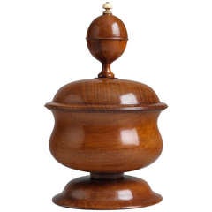 Antique Rare Lidded Posset Cup