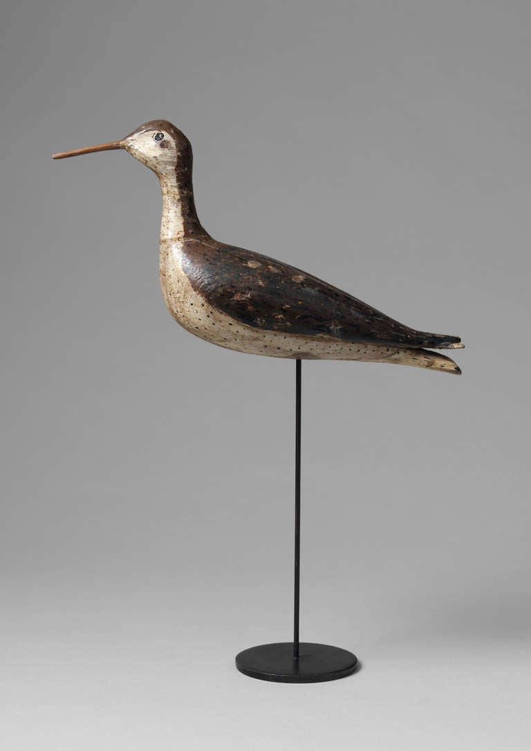 With Exceptional Detailing To The Tail 
Hand Carved and Painted Wood 
French, Camargue Region

Provenance: The Derek and Sally Green Collection
