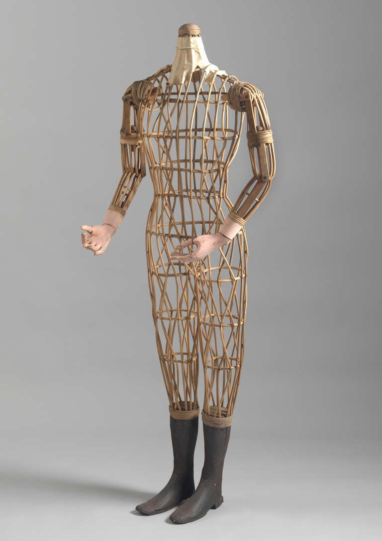 Extraordinary Graphic Vintage Fashion Display Mannequin