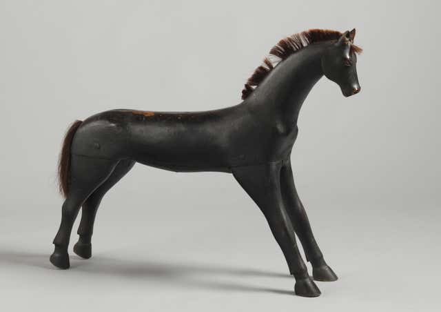 Fine Primitive Standing Horse at 1stDibs