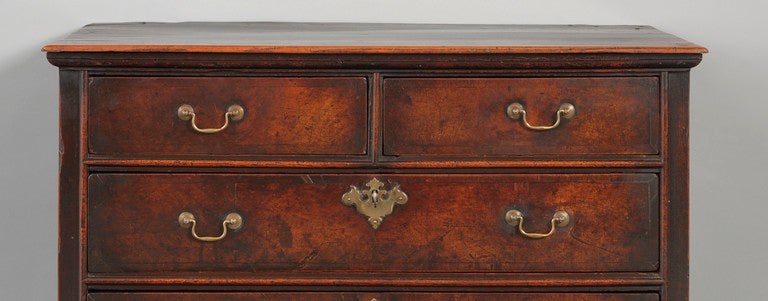 Unusual and Delightful Small Early Provincial Chest of Drawers In Good Condition In London, GB