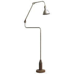 Unusual Industrial Antique Task Lamp