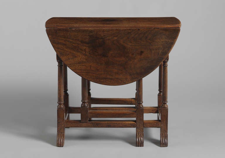 Small 18th Century or Queen Anne Period Gate Leg Table
