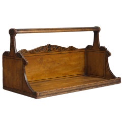 Unsual Regency Period Portable Book Caddy