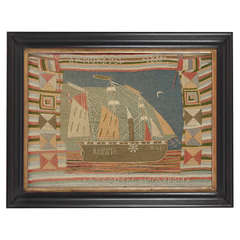 “Bessie, ” Rare Sailor Work Ship Picture