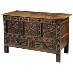 Fine Traditional Dorset Vernacular Dowry Chest