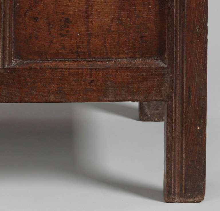 18th Century and Earlier Charles II Period Panelled Chest