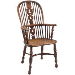 Used Double Bow Back Windsor Armchair