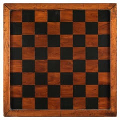 Antique Georgian Chess or Games Board