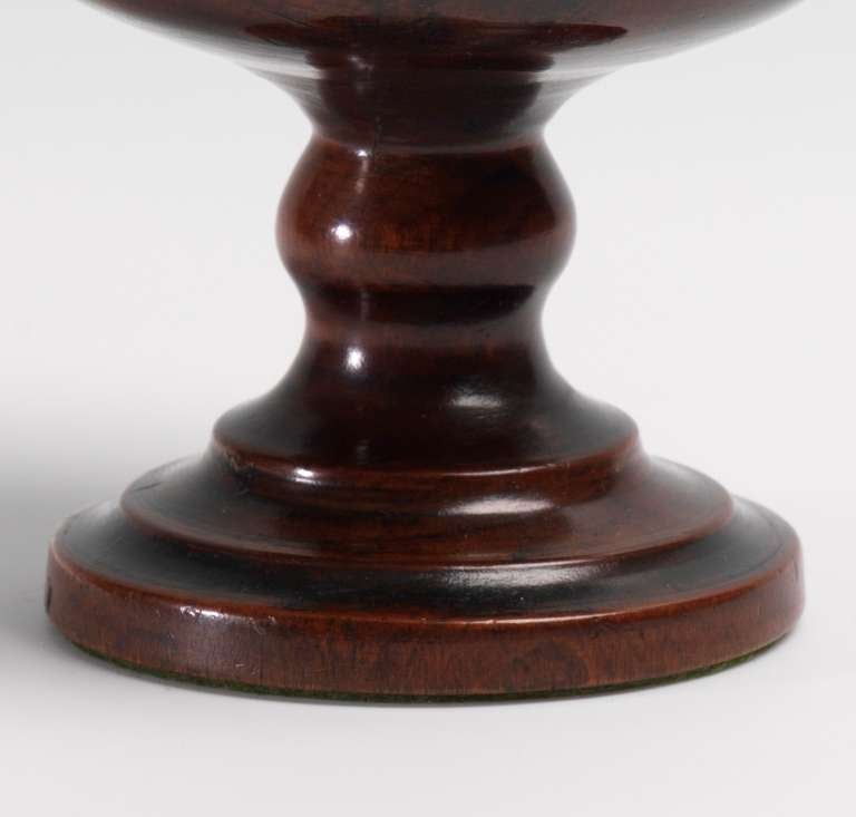 Georgian Fruitwood Wine Goblet In Excellent Condition For Sale In London, GB