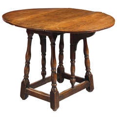 Unusual Butterfly Action Oval Drop Leaf Centre Table