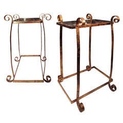 Pair of Tall Side Tables