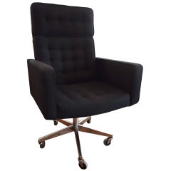 Executive Office or Desk Chair Designed by Vincent Cafiero for Knoll