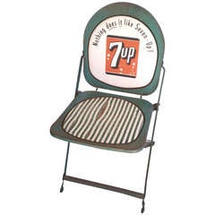 1950's Advertising 7up  Chair