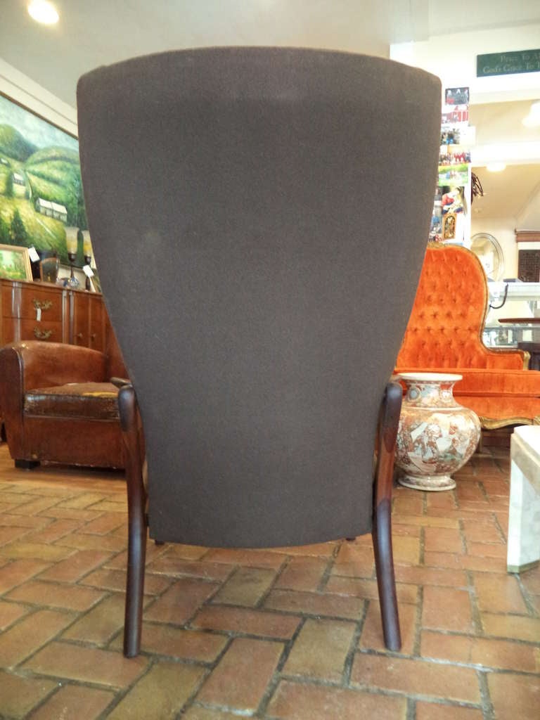 Adrian Pearsall Sculptural Wing Back Lounge Chair 2