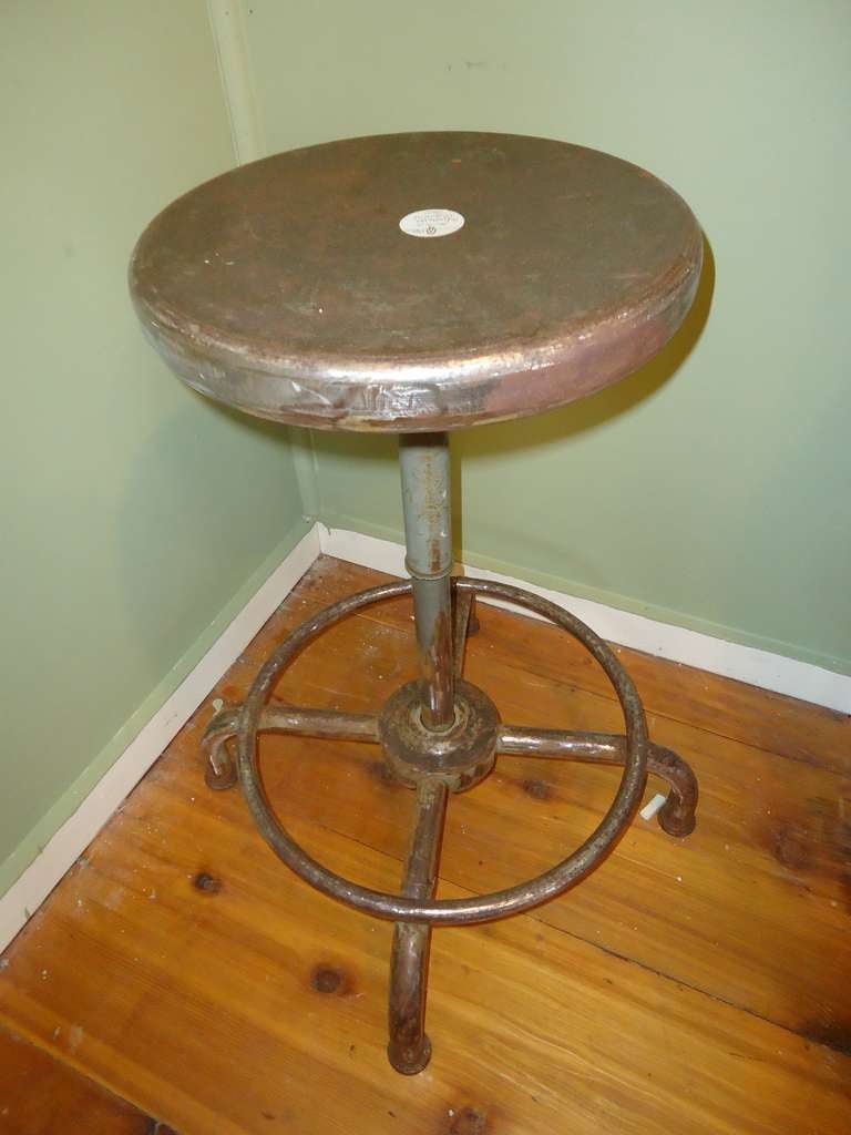 Vintage Industrial Stool