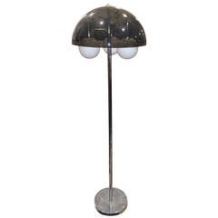Smoked Lucite Mushroom Floor Lamp 7