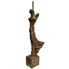 Brutalist Sculptural Lamp 6