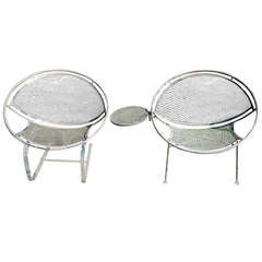 Maurizio Tempestini for Salterini Clamshell  Chairs