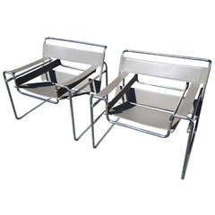Pair of Wassily Lounge Chairs