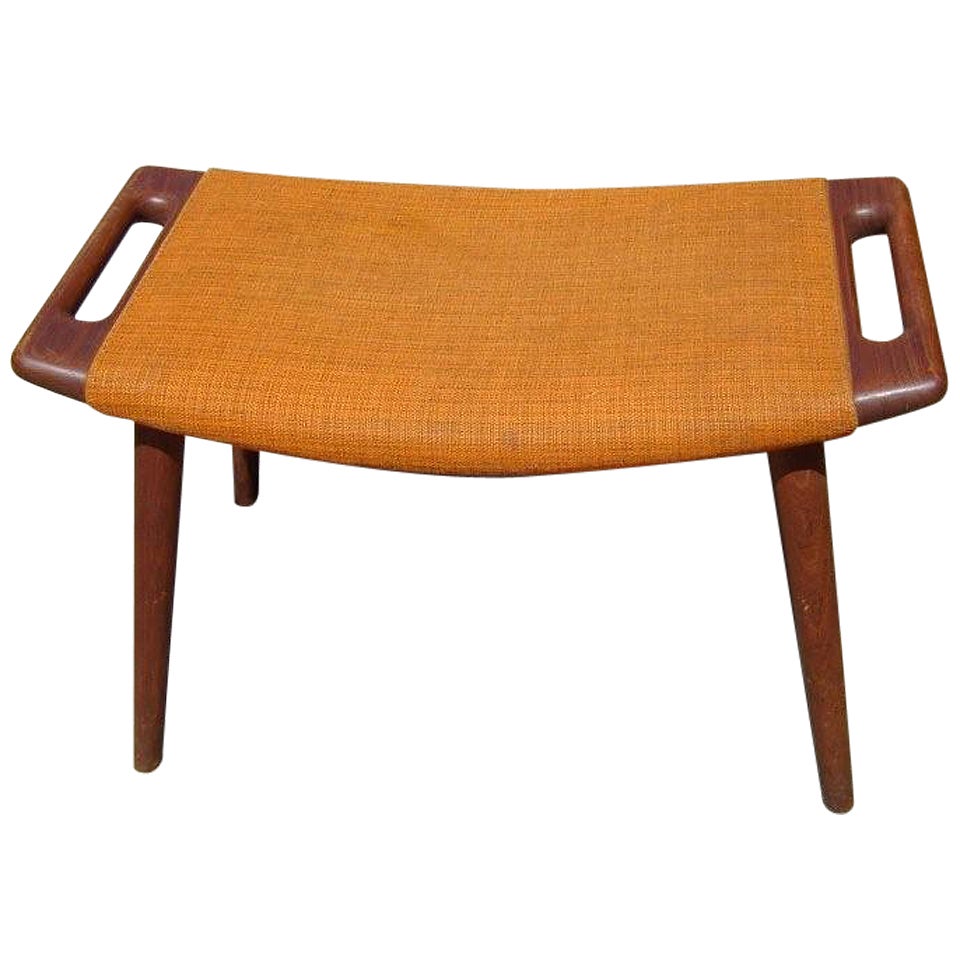 Hans Wegner Papa Bear Ottoman / Stool
