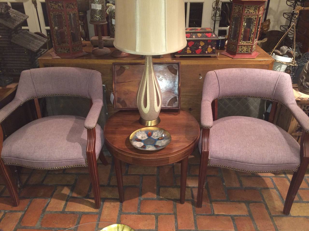 Pair of Mid-Century Arm chairs 1